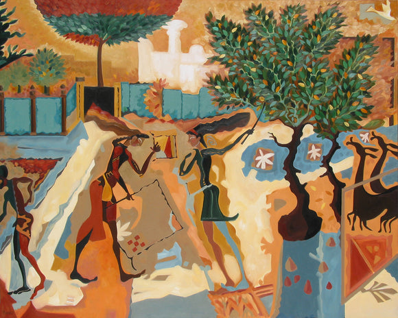 Pierre Diamantopoulos - Amphora Dreams II - oil on canvass